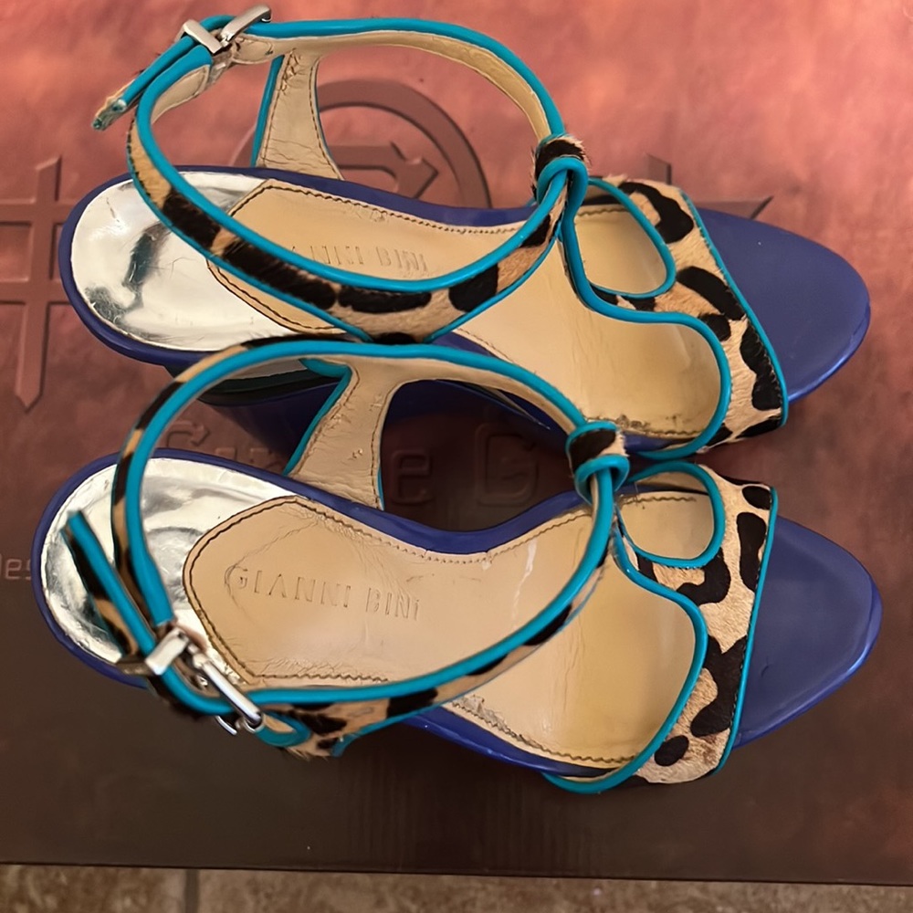 Leopard wedges - Picture 3 of 5